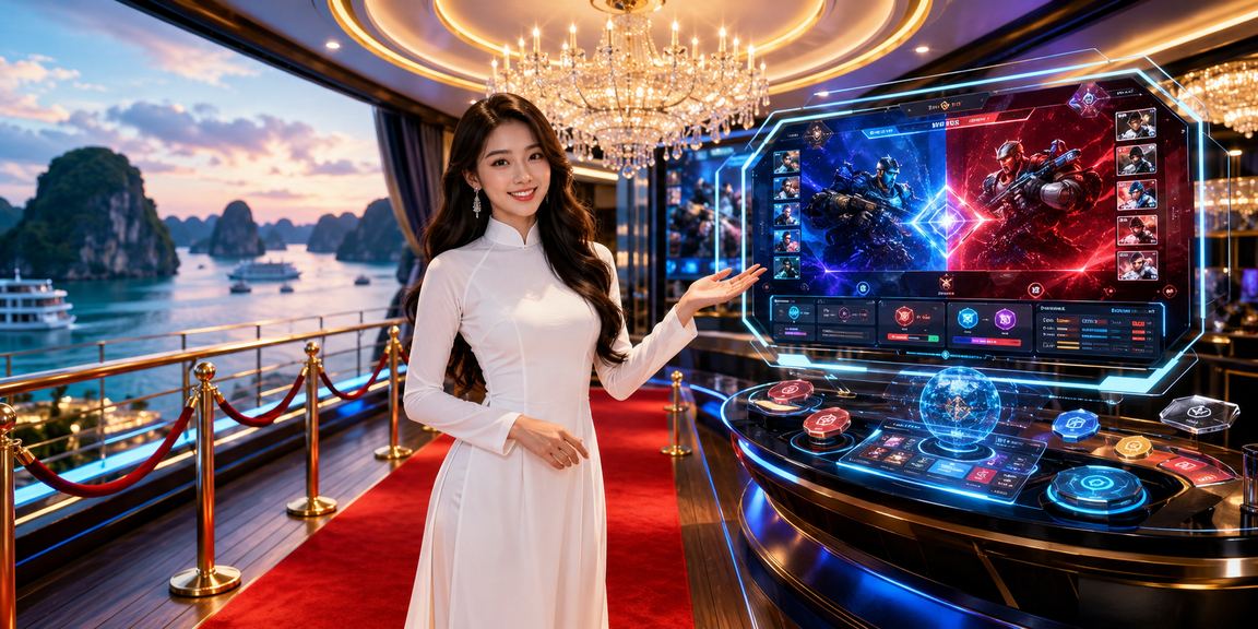 Người hâm mộ esports đặt cược trực tuyến tại Hạ Long
